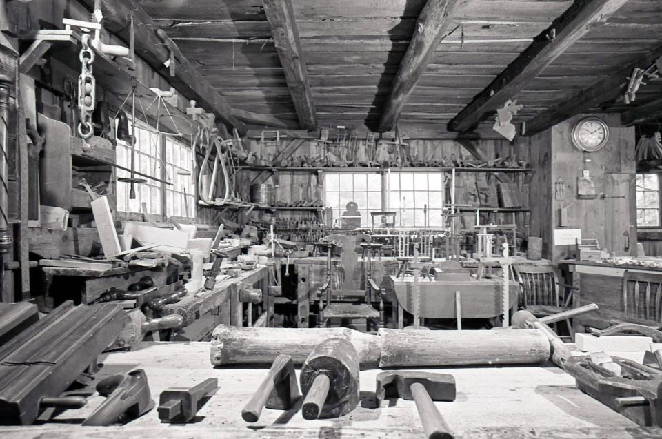 Former Cabinetmaking Shop at the Village; pre 1980s