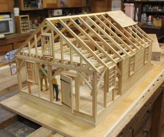 Scale Model of the Cabinetmaking Shop