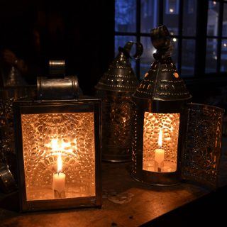 Tin lanterns